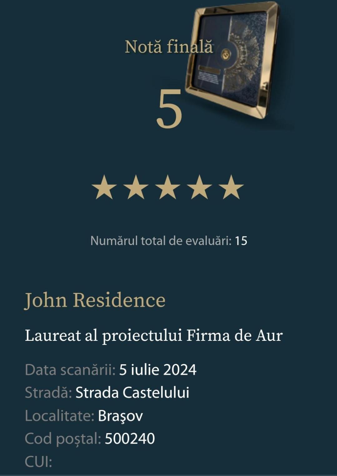 John Residence Apartment Brasov With Parking Option Exterior foto